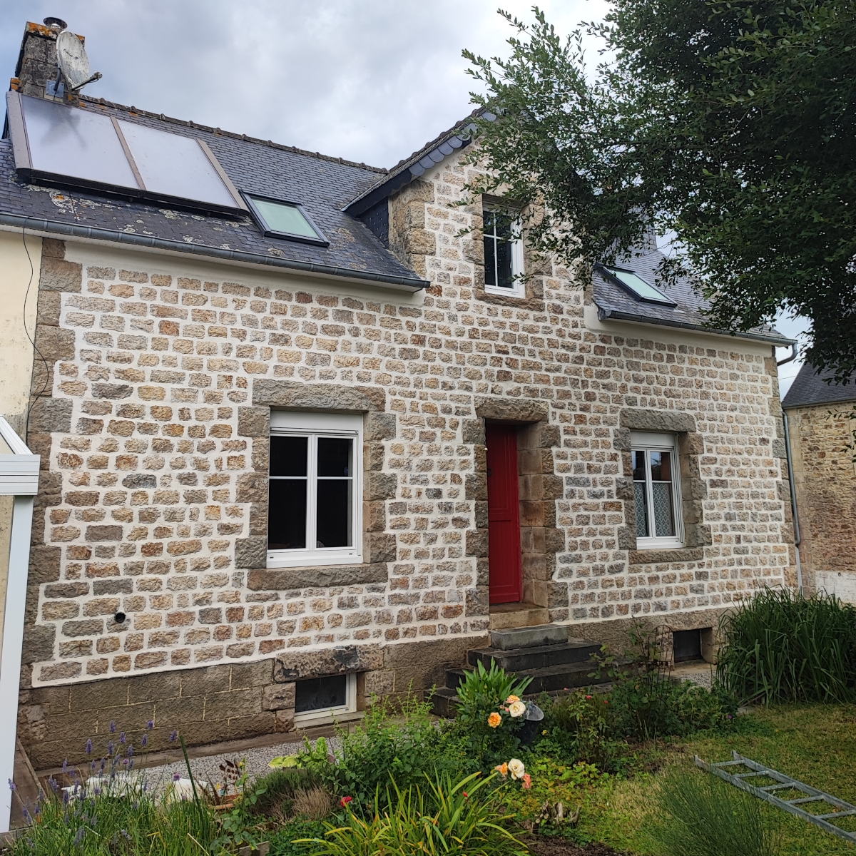 Maçonnerie rejointoiement Bretagne