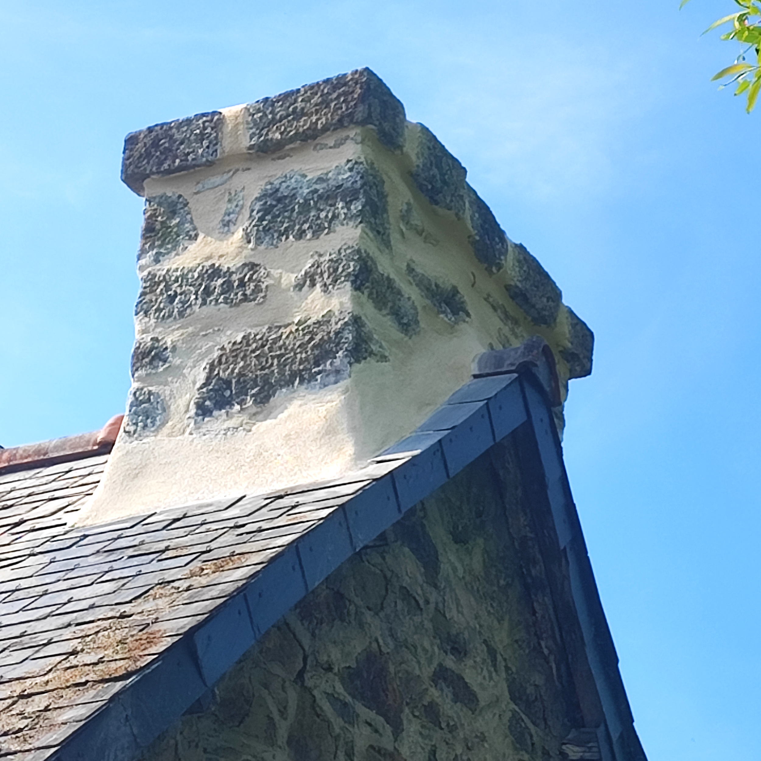 Maçonnerie pour rejointoiement de cheminée