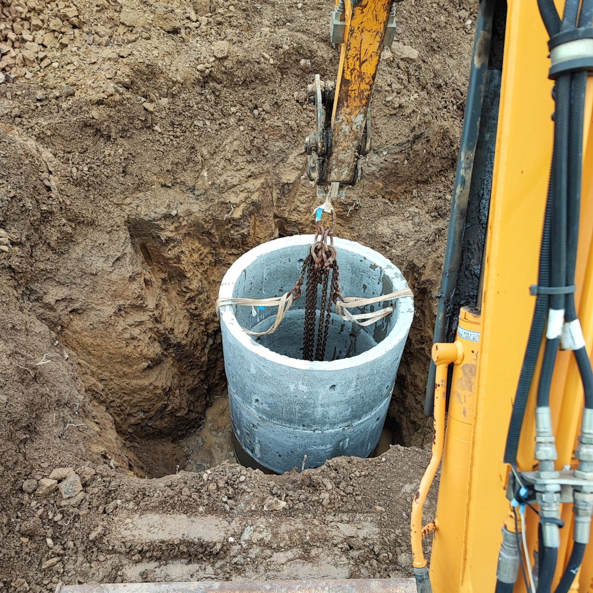 Création d'un puis perdu